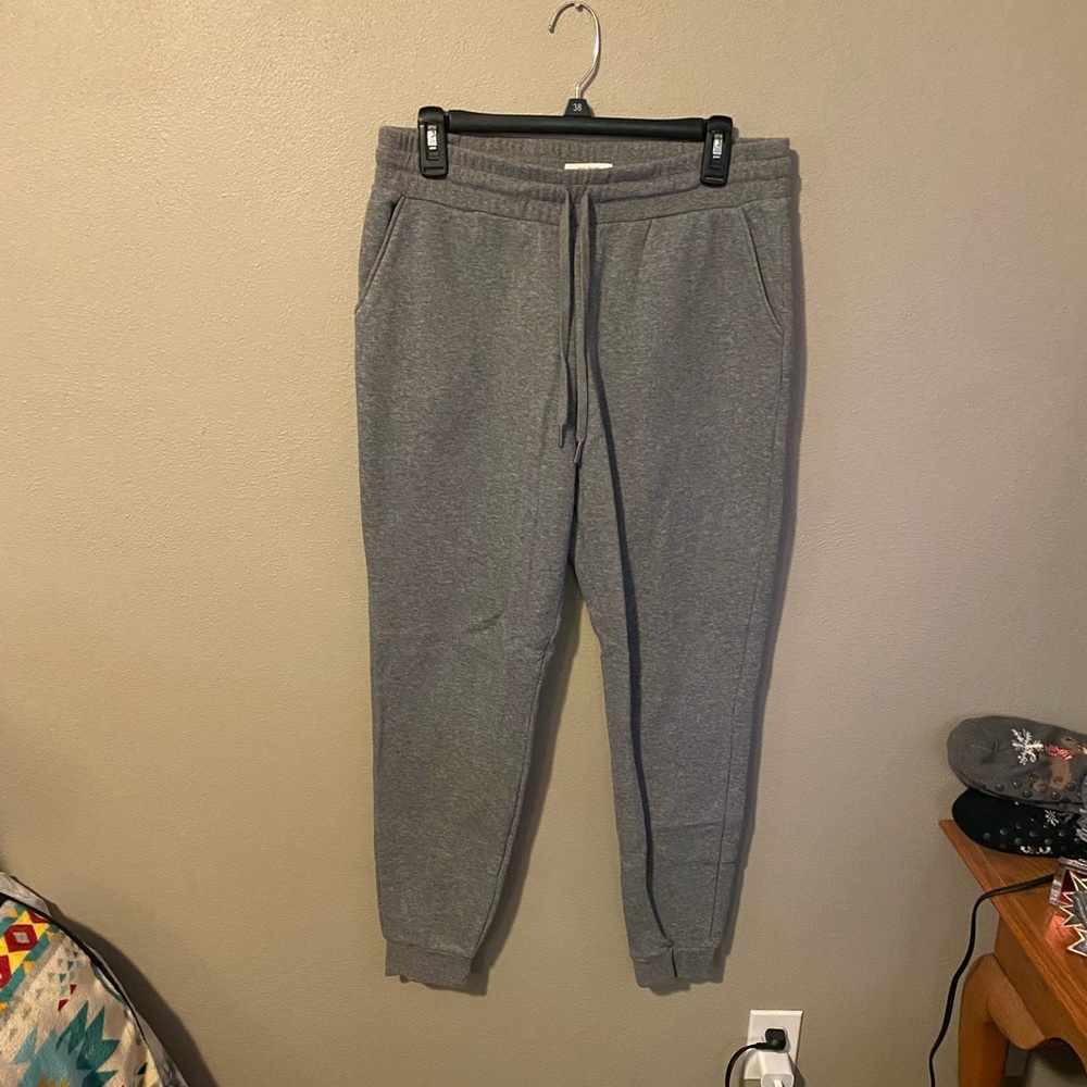 Gray sweats